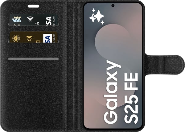 Kompatibelt Lommeboketui til Samsung Galaxy S25 FE Bjørnegjengen Hei venner Søte bjørner i ulike farger på lys bakgrunn med teksten Hei