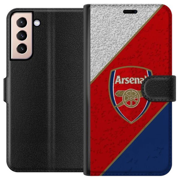 Kompatibelt Lommeboketui til Samsung Galaxy S21 Arsenal Kompatibelt Lommeboketui til Samsung Galaxy S21 Arsenal