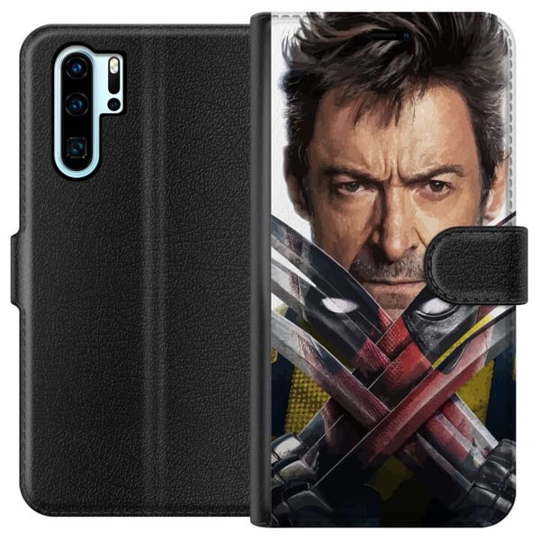 Yhteensopiva Lompakkokotelo Huawei P30 Pro Deadpool & Wolverine