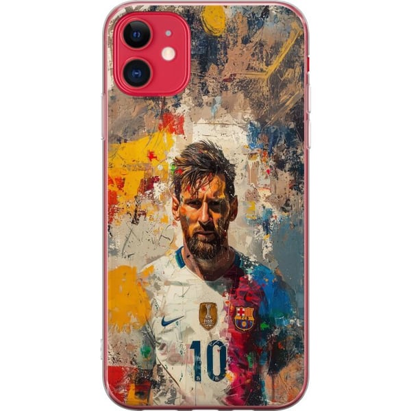 Kompatibelt Mobildeksel til Apple iPhone 11 Messi Art