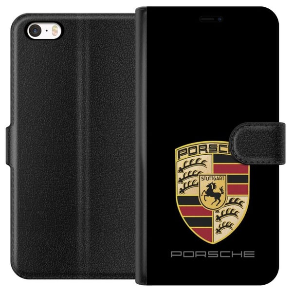 Kompatibel Tegnebogsetui til Apple iPhone 5 Porsche