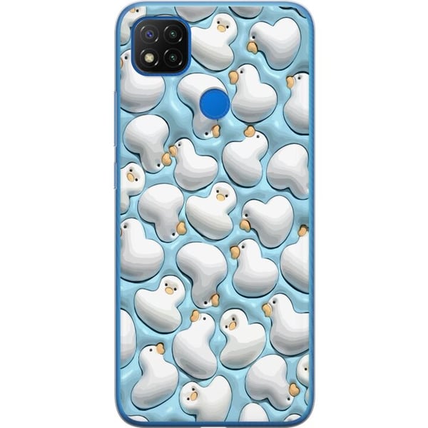 Kompatibelt Mobildeksel til Xiaomi Redmi 9C Bublende Anker Blå