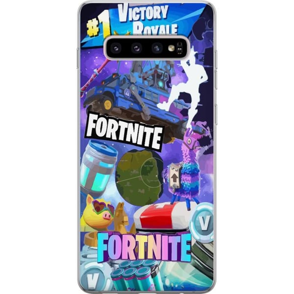 Kompatibelt Mobildeksel til Samsung Galaxy S10+ Fortnite
