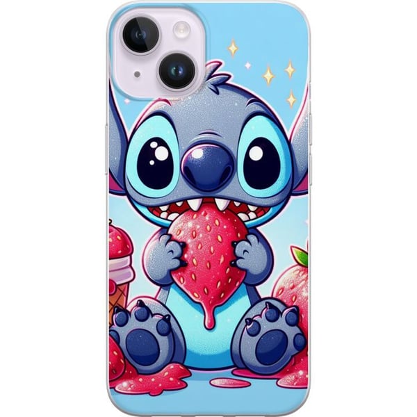 Kompatibel Mobilcover til Apple iPhone 14 Strawberry Stitch
