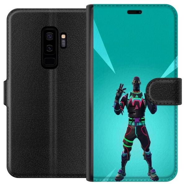 Kompatibelt Plånboksfodral till Samsung Galaxy S9+ black knight fortnite Kompatibelt Plånboksfodral till Samsung Galaxy S9+ black knight fortnite