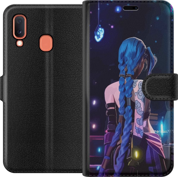 Kompatibelt Lommeboketui til Samsung Galaxy A20e League of Legends