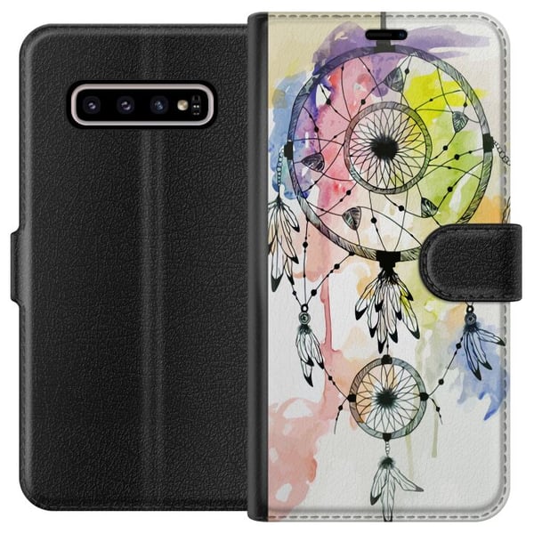 Kompatibelt Lommeboketui til Samsung Galaxy S10+ Drømme fanger