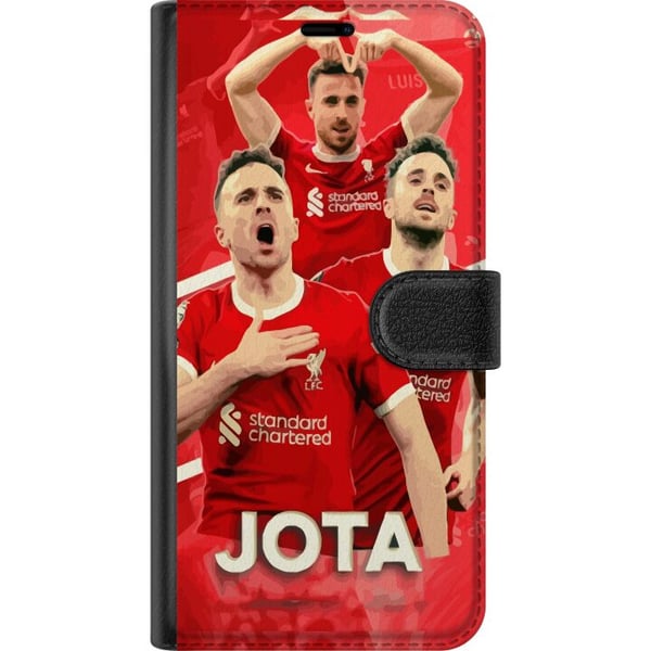 Kompatibelt Plånboksfodral till Samsung Galaxy A32 5G Liverpool Jota poster Portugal striker forward Premier League Reds fotboll player club design a