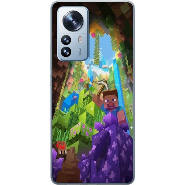 Kompatibelt Mobilskal till Xiaomi 12 Pro Minecraft
