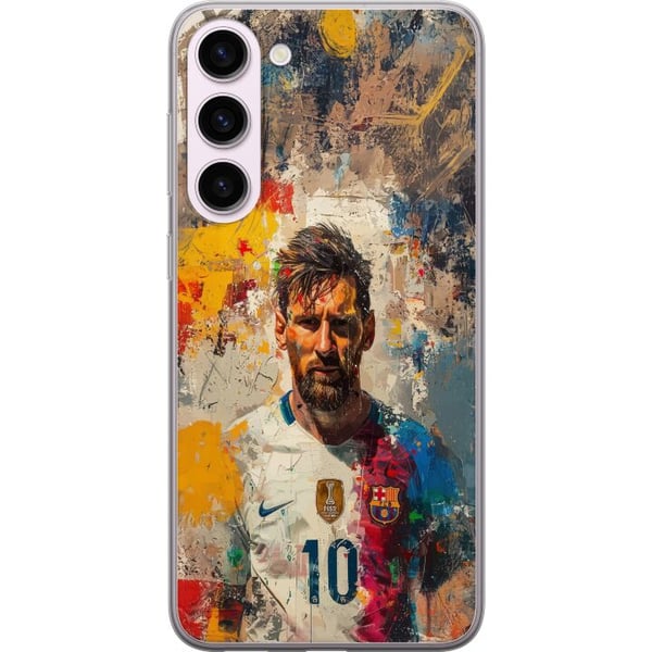 Kompatibelt Mobilskal till Samsung Galaxy S23+ Messi Art