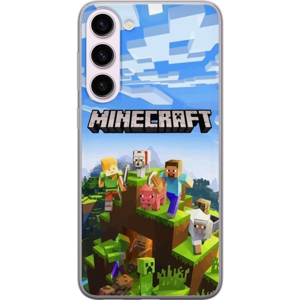 Kompatibel Mobilcover til Samsung Galaxy S23+ Minecraft-pixelverden Creeper gamingdesign Kompatibel Mobilcover til Samsung Galaxy S23+ Minecraft-pixelverden Creeper gamingdesign