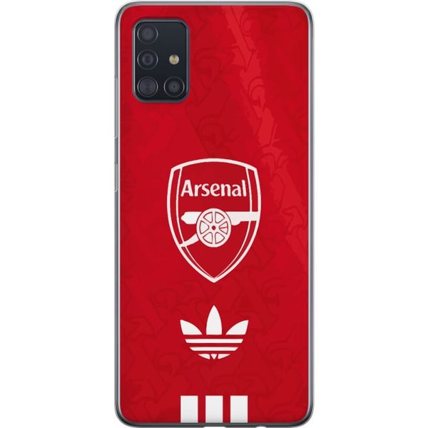 Kompatibelt Mobilskal till Samsung Galaxy A51 Arsenal Football Premier League Club