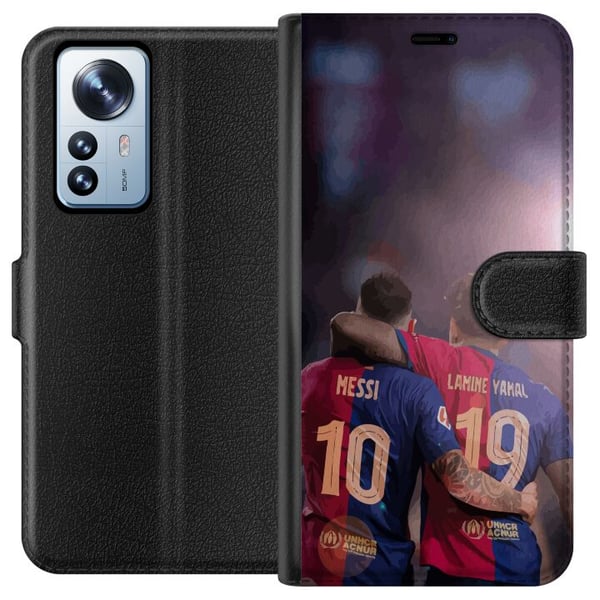 Yhteensopiva Lompakkokotelo Xiaomi 12 Pro Lamine Yamal VS Messi