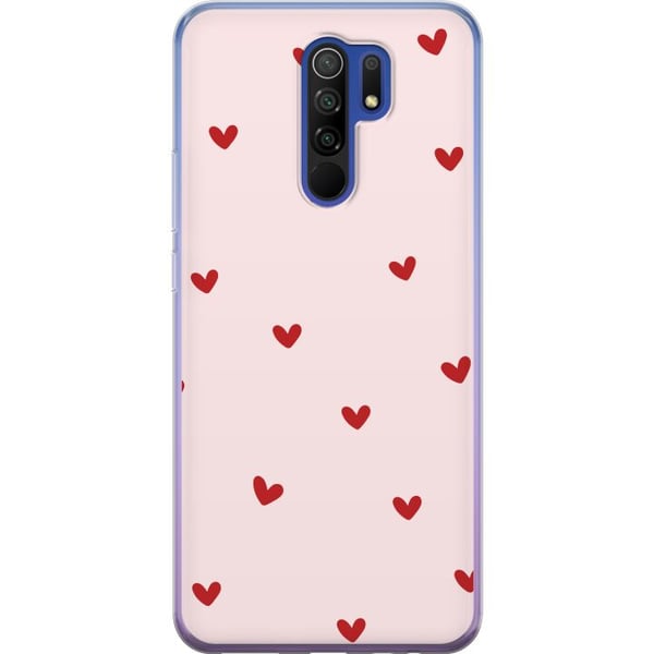 Kompatibel Mobilcover til Xiaomi Redmi 9 Hjerter