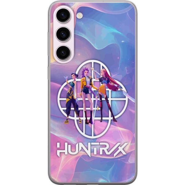 Kompatibel Mobilcover til Samsung Galaxy S23+ Huntrix Neon Trio Kpop Demon Hunter Farverigt futuristisk design med tre kvindelige helte i pastel- og Kompatibel Mobilcover til Samsung Galaxy S23+ Huntrix Neon Trio Kpop Demon Hunter Farverigt futuristisk design med tre kvindelige helte i pastel- og