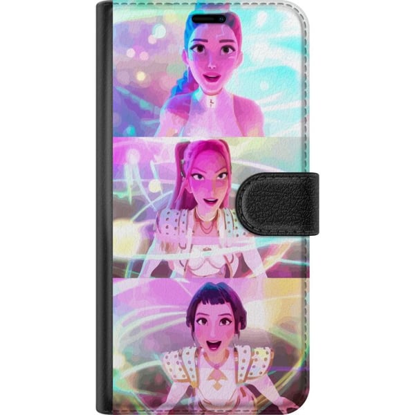 Kompatibelt Plånboksfodral till Samsung Galaxy A20e KPop Demon Hunters samlardocka limited ed.