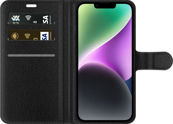 Kompatibelt Plånboksfodral till Apple iPhone 14 Plus Kylian Mbappé Real Madrid Frankrike extrem fart stark teknik och otroligt målsinne som gör honom
