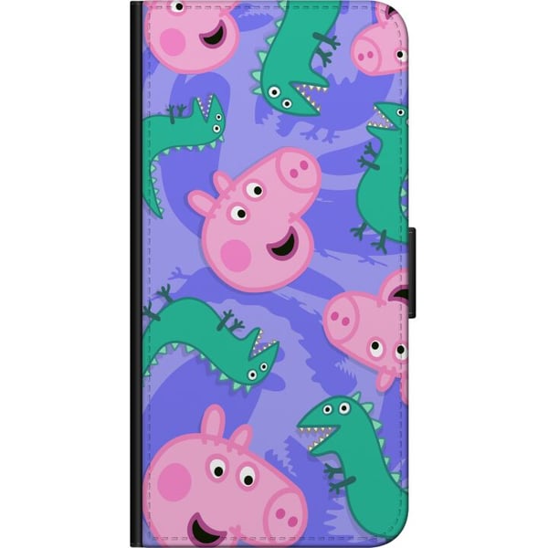 Kompatibelt Lommeboketui til Samsung Galaxy A03s Greta Gris