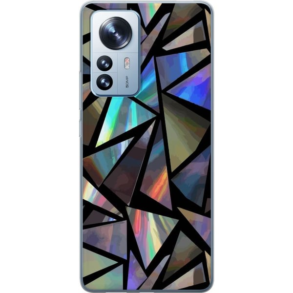 Kompatibelt Mobilskal till Xiaomi 12 Pro 3D Reflektion