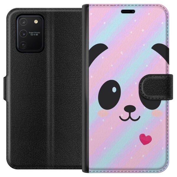 Kompatibelt Lommeboketui til Samsung Galaxy S10 Lite Regnbue Panda Kompatibelt Lommeboketui til Samsung Galaxy S10 Lite Regnbue Panda