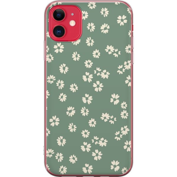 Kompatibelt Mobildeksel til Apple iPhone 11 Blomsterdrøm - Fargerikt Blomstermønster