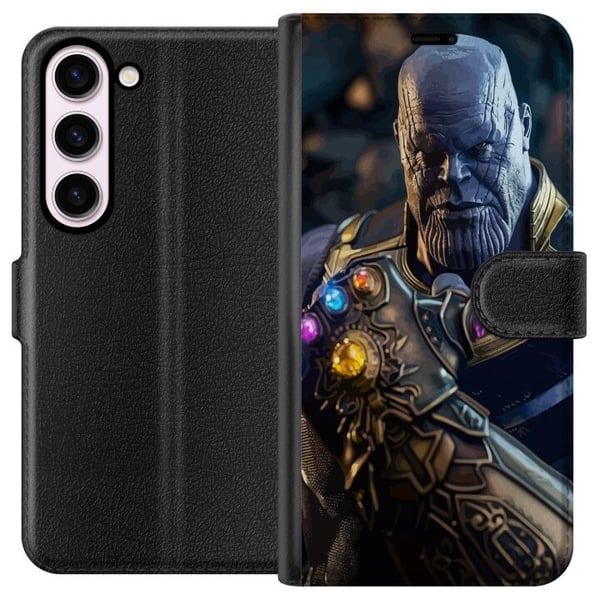 Kompatibel Tegnebogsetui til Samsung Galaxy S23 Thanos Marvel Kompatibel Tegnebogsetui til Samsung Galaxy S23 Thanos Marvel