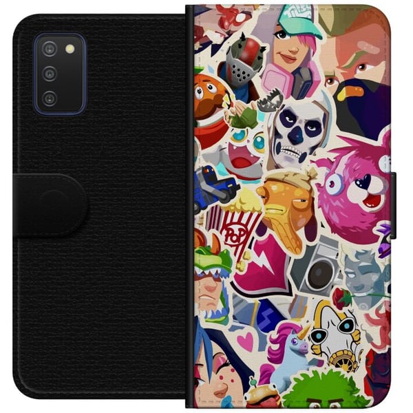 Kompatibelt Lommeboketui til Samsung Galaxy A03s Fortnite