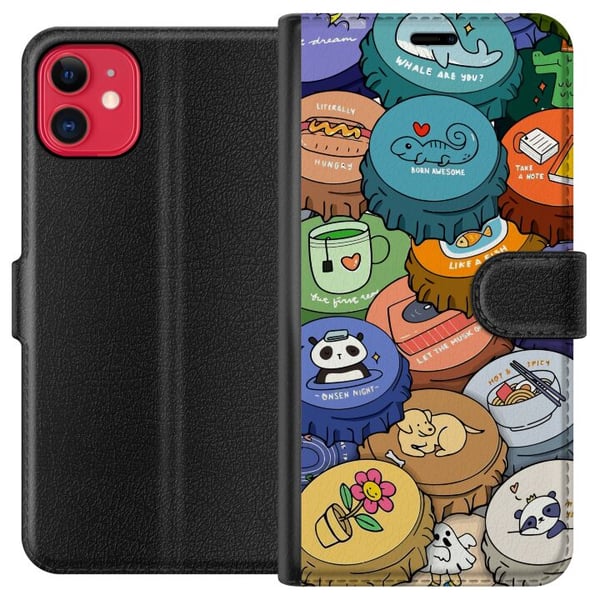 Kompatibel Tegnebogsetui til Apple iPhone 11 Kawaii søde figurer anime manga-legetøj Kompatibel Tegnebogsetui til Apple iPhone 11 Kawaii søde figurer anime manga-legetøj