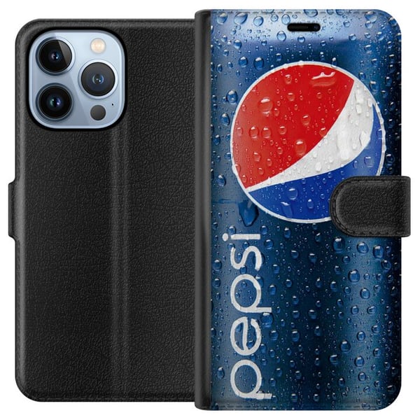 Yhteensopiva Lompakkokotelo Apple iPhone 13 Pro Pepsi Can Yhteensopiva Lompakkokotelo Apple iPhone 13 Pro Pepsi Can