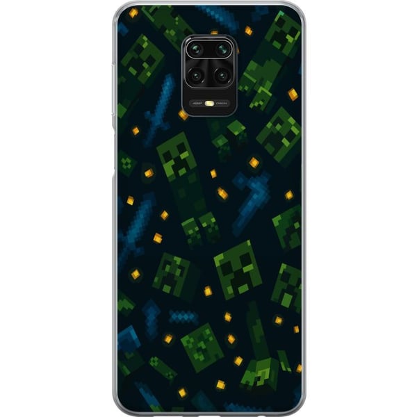 Kompatibel Mobilcover til Xiaomi Redmi Note 9S Minecraft Dungeons Mob