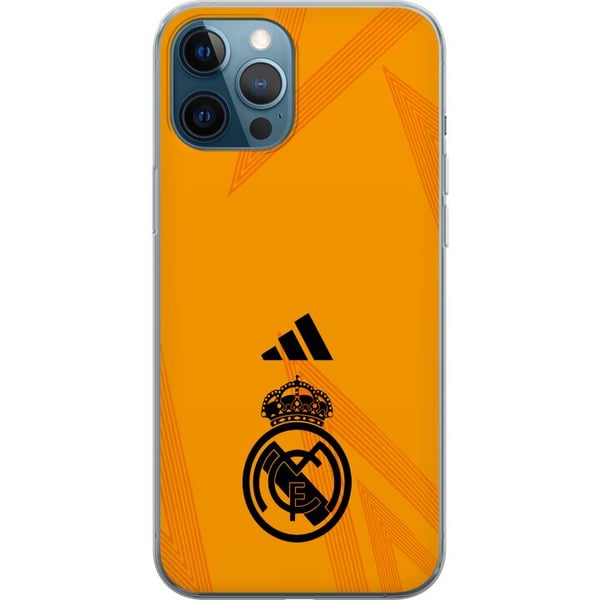 Kompatibelt Mobilskal till Apple iPhone 12 Pro Real Madrid CF Kompatibelt Mobilskal till Apple iPhone 12 Pro Real Madrid CF