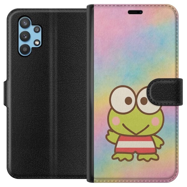 Kompatibelt Plånboksfodral till Samsung Galaxy A32 5G Kawaii Sanrio Keppori Kompatibelt Plånboksfodral till Samsung Galaxy A32 5G Kawaii Sanrio Keppori