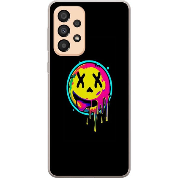 Yhteensopiva Puhelinkuori Samsung Galaxy A33 5G Hymyilee