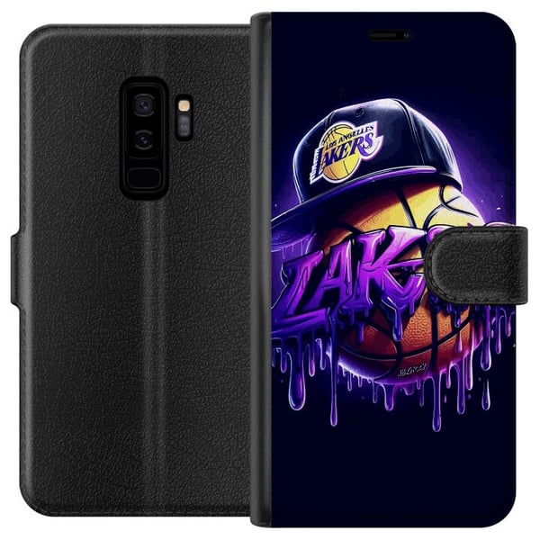 Yhteensopiva Lompakkokotelo Samsung Galaxy S9+ Lakers NBA-koripallo USA-joukkue Yhteensopiva Lompakkokotelo Samsung Galaxy S9+ Lakers NBA-koripallo USA-joukkue