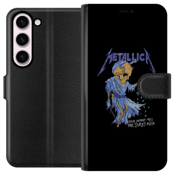 Yhteensopiva Lompakkokotelo Samsung Galaxy S23 Metallica Rockyhtye Musiikki Hardrock