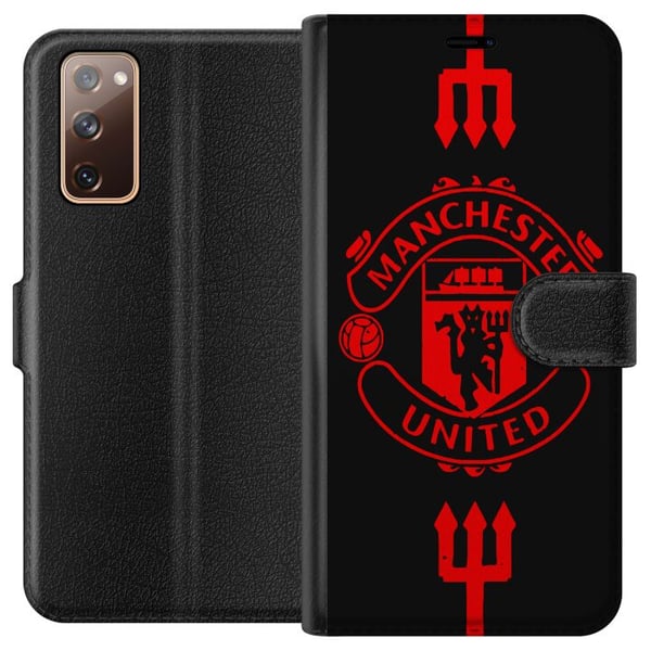 Kompatibelt Lommeboketui til Samsung Galaxy S20 FE ManchesterUnited