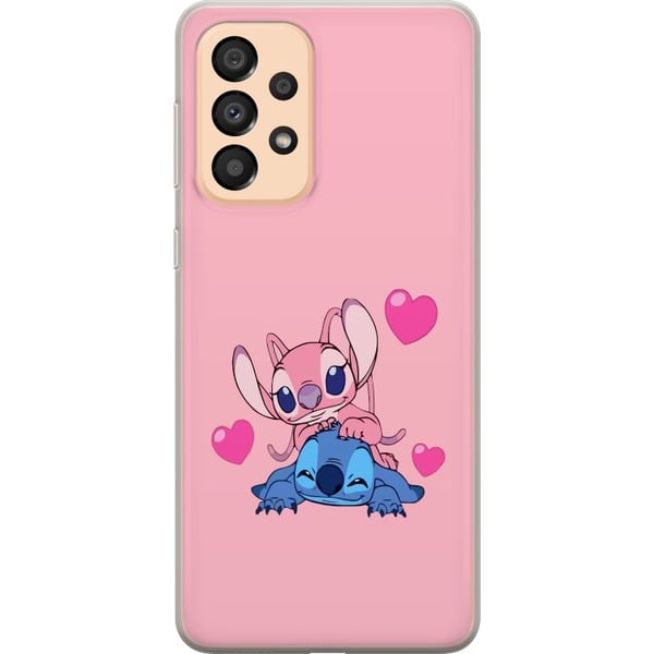 Yhteensopiva Puhelinkuori Samsung Galaxy A33 5G Ystävänpäivä Stitch