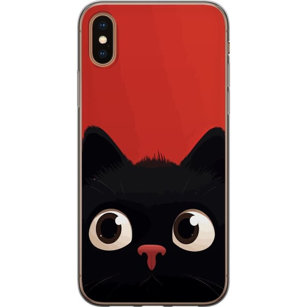 Kompatibel Mobilcover til Apple iPhone XS Livlig Kat