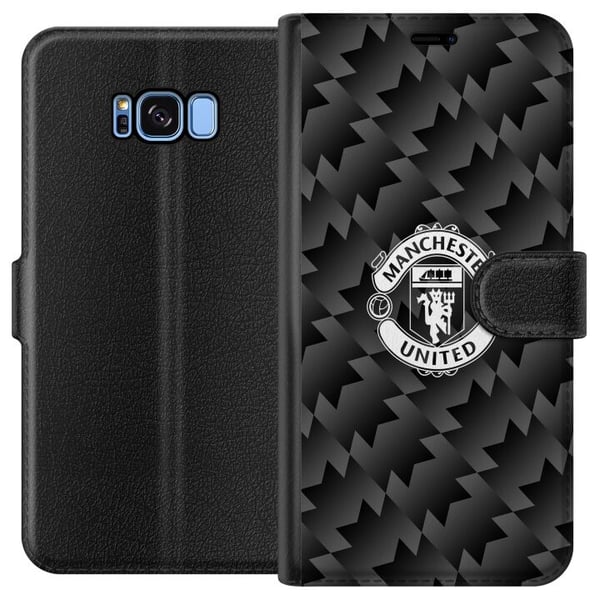 Kompatibelt Lommeboketui til Samsung Galaxy S8 Manchester United FC