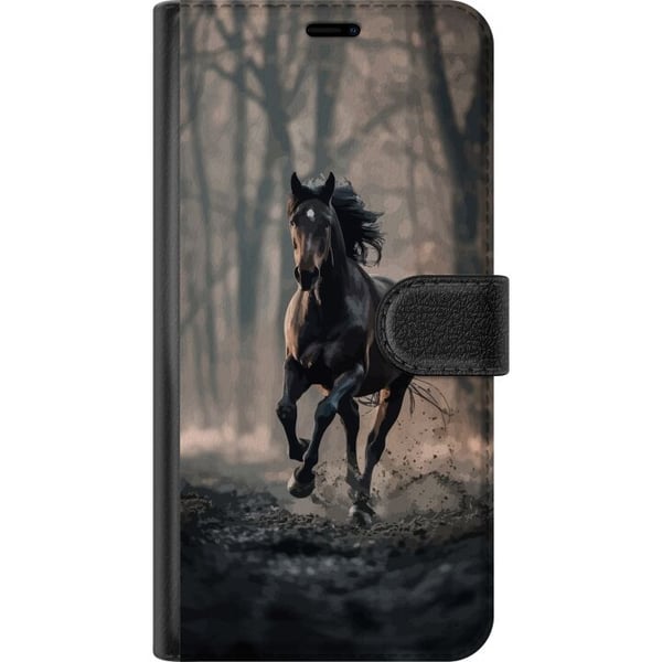 Kompatibelt Plånboksfodral till Samsung Galaxy A32 5G Running horse