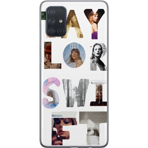 Kompatibelt Mobildeksel til Samsung Galaxy A71 Taylor Swift Kompatibelt Mobildeksel til Samsung Galaxy A71 Taylor Swift