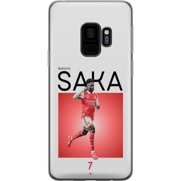 Kompatibel Mobilcover til Samsung Galaxy S9 Bukayo Saka Arsenal England 16 assists trods skade fodbold teknisk hurtig spiller, der leverer stærke præ