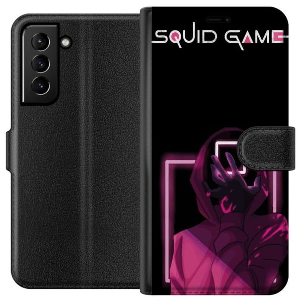 Kompatibelt Lommeboketui til Samsung Galaxy S21+ 5G Squid Game 2 Kompatibelt Lommeboketui til Samsung Galaxy S21+ 5G Squid Game 2