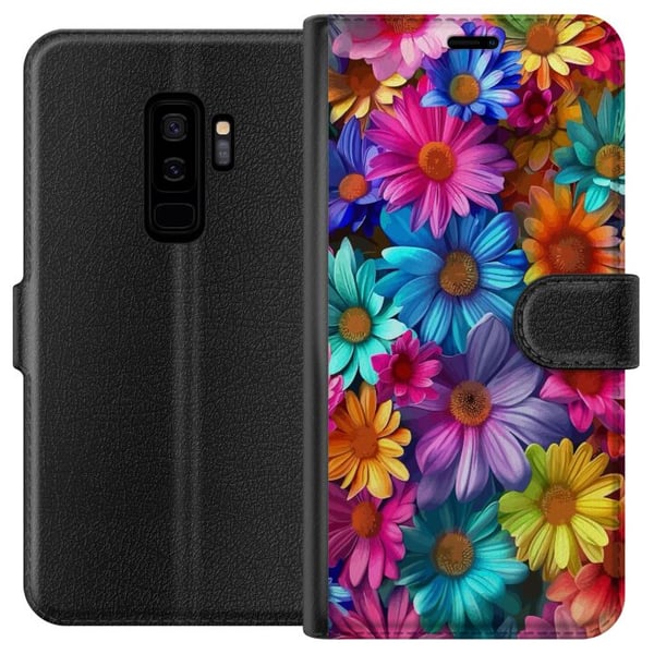 Kompatibelt Plånboksfodral till Samsung Galaxy S9+ Gerbera Blommor Färgglad Dekor Blommotiv Populärt Heminredning Färg Rik Väggkonst Design Kompatibelt Plånboksfodral till Samsung Galaxy S9+ Gerbera Blommor Färgglad Dekor Blommotiv Populärt Heminredning Färg Rik Väggkonst Design