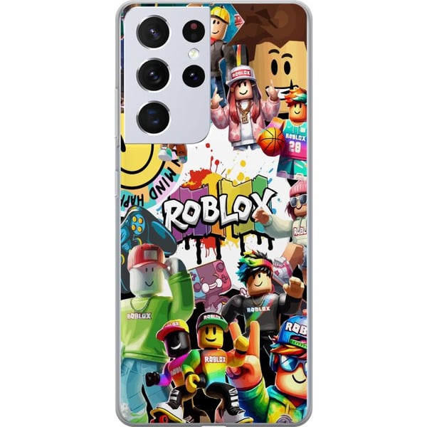 Kompatibelt Mobildeksel til Samsung Galaxy S21 Ultra 5G Roblox