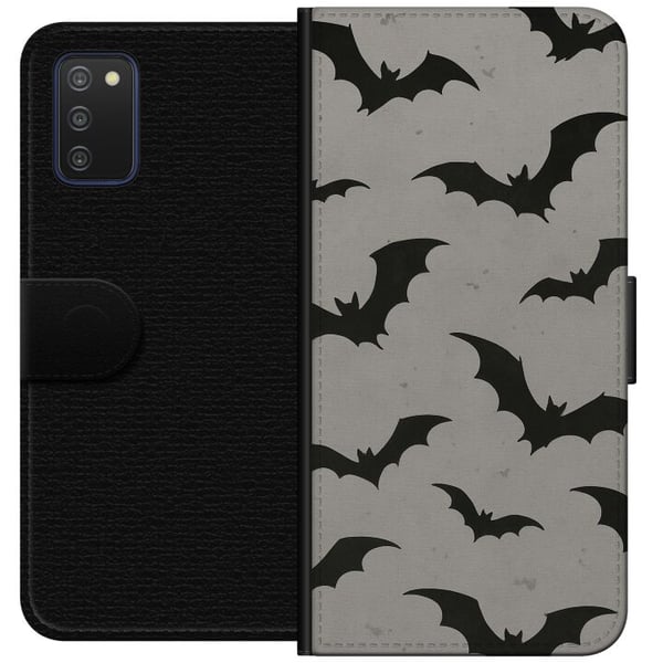 Kompatibelt Lommeboketui til Samsung Galaxy A03s Flutterprint