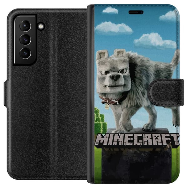 Kompatibelt Lommeboketui til Samsung Galaxy S21+ 5G A Minecraft Movie Kompatibelt Lommeboketui til Samsung Galaxy S21+ 5G A Minecraft Movie
