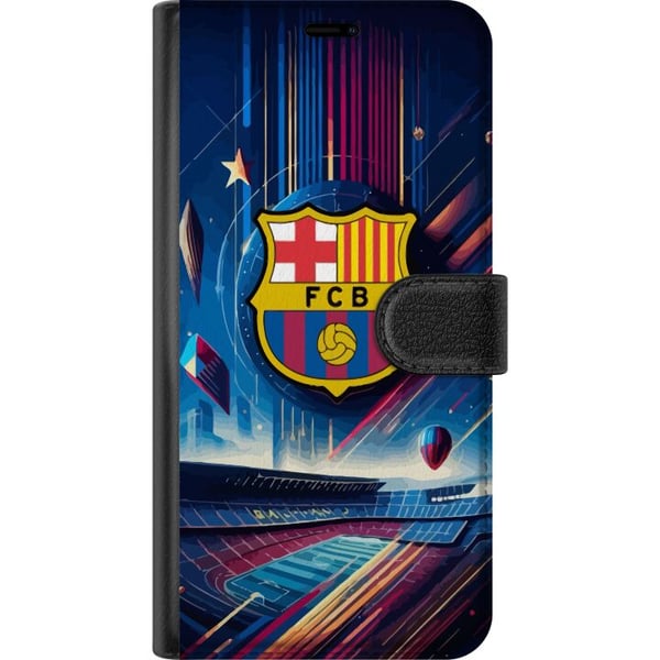 Kompatibel Tegnebogsetui til Samsung Galaxy S23 Ultra FC Barcelona