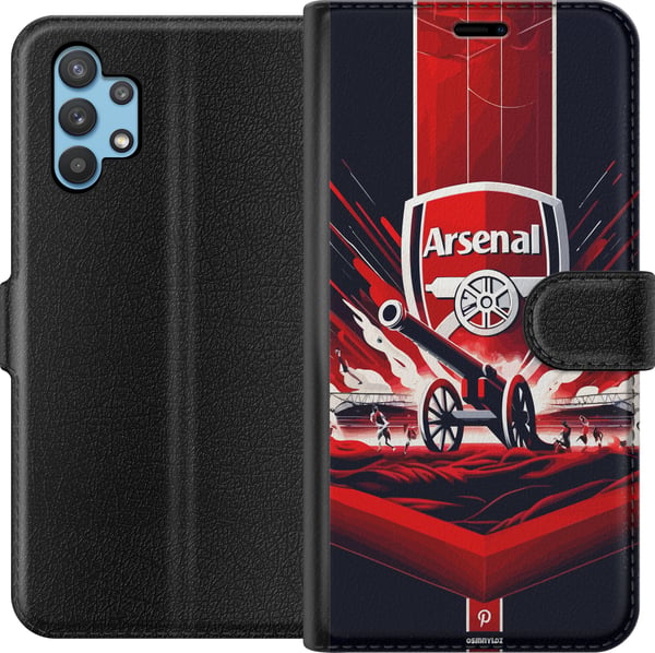 Yhteensopiva Lompakkokotelo Samsung Galaxy A32 5G Arsenal