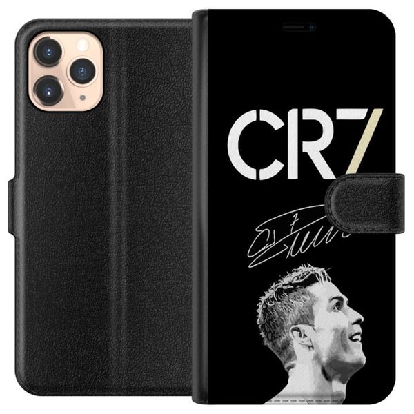Kompatibelt Lommeboketui til Apple iPhone 11 Pro CR7 Ronaldo